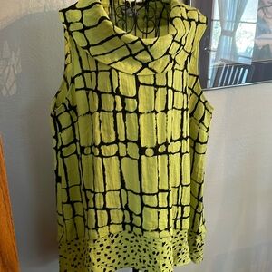 Sleeveless fun tunic, like new. Worn once.